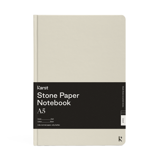 Karst A5 Hardcover Notebook Stone