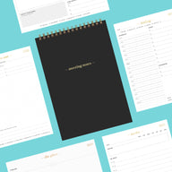 Ink+Volt Productivity Notepad Suite black