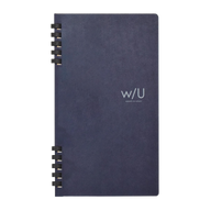 w/U A5 Slim Notebook navy